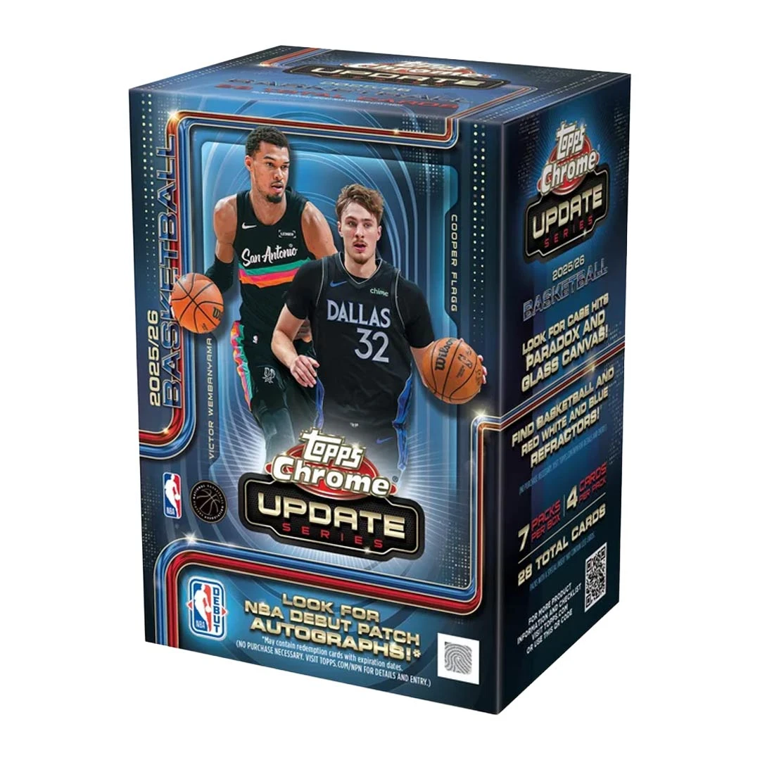 2025-26 Topps Chrome Update Basketball Value (Blaster) Box