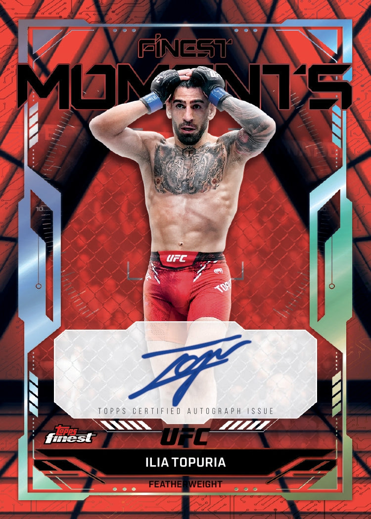 2025 Topps Finest UFC - Hobby Box thumbnail 3