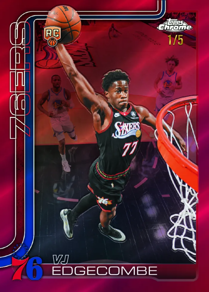 2025-26 Topps Chrome Update Basketball Value (Blaster) Box thumbnail 5