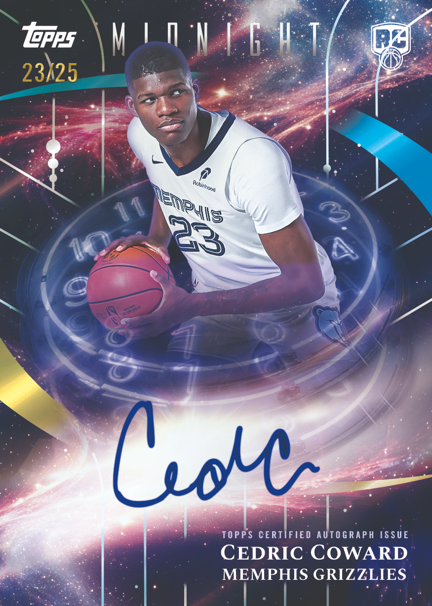 2025-26 Topps Midnight Basketball Hobby Box thumbnail 5