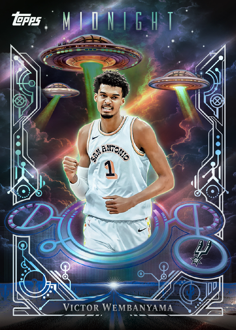 2025-26 Topps Midnight Basketball Hobby Box thumbnail 4