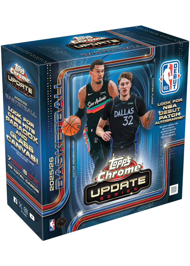 2025-26 Topps Chrome Update Basketball Mega Box