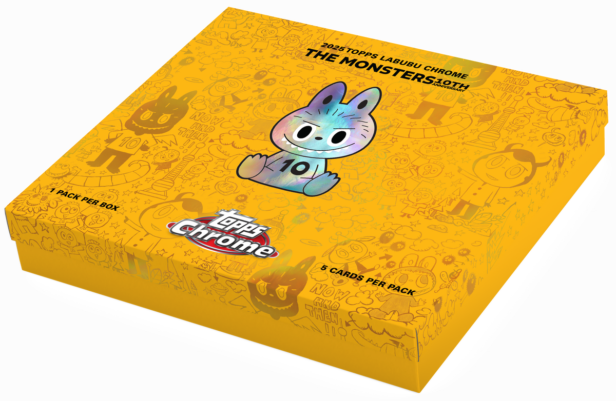 2025 Topps Labubu Chrome® 10th Anniversary - Hobby Box PRE-ORDER 22 DEC 2025