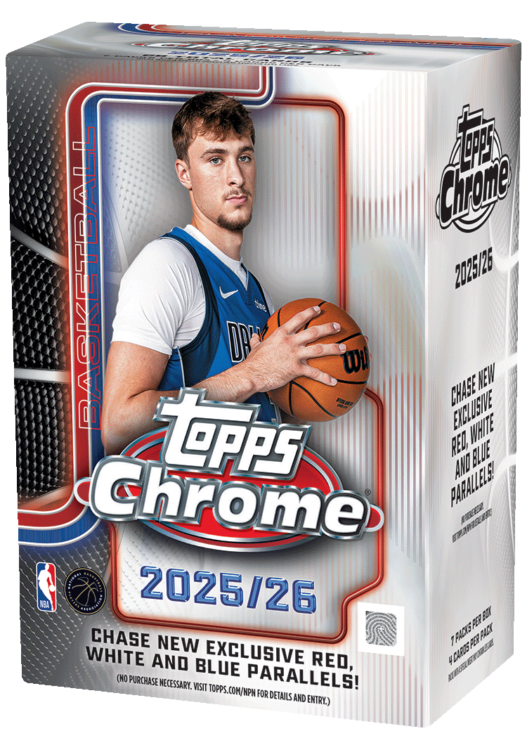 2025-26 Topps Chrome Basketball Value (Blaster) Box