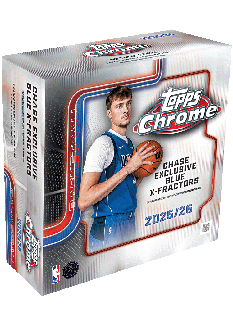 2025-26 Topps Chrome Basketball Mega Box