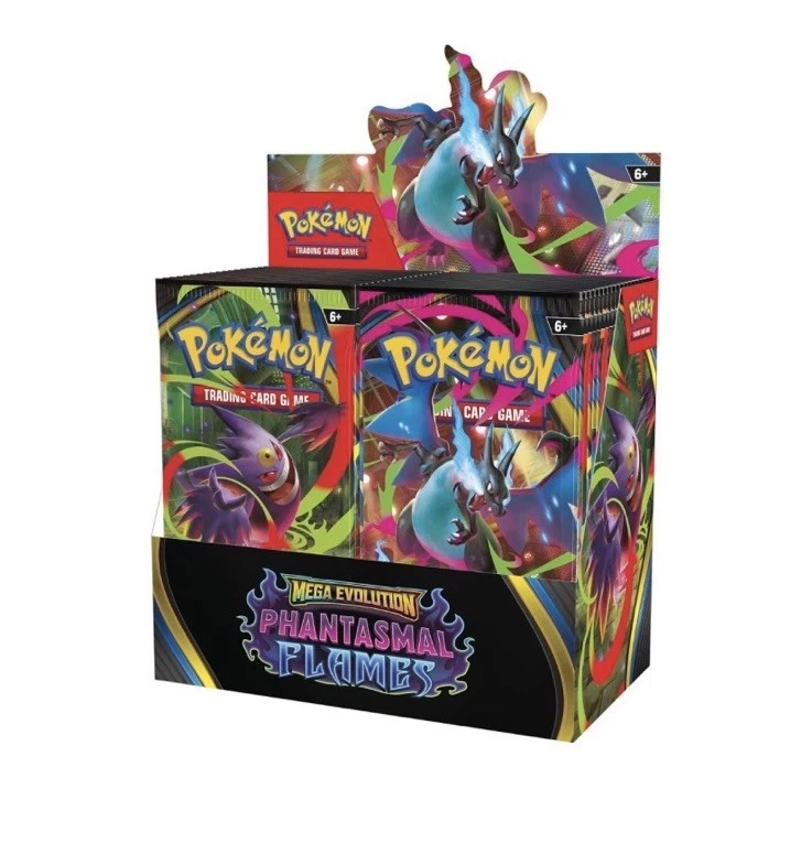 Pokemon Mega Evolution Phantasmal Flames Booster Box